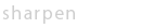 sharpen